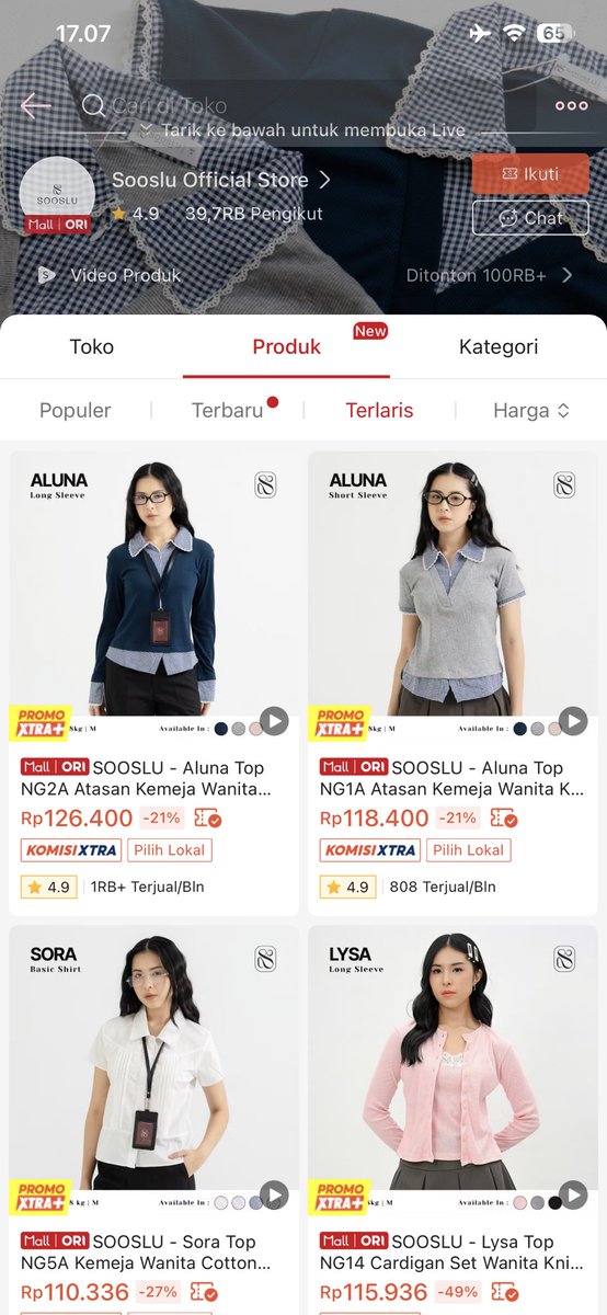 shopee_buddy's tweet photo. KIRAIN BAKALAN MAHAL ‼️😭
Ternyata mulai 50 ribuan aja

Atasan cakep buat ngantor, ngampus maupun hangout 🔥

Tampil stylish seharian tanpa dompet menangis 🫶✨ https://t.co/U1flDPrfA2
