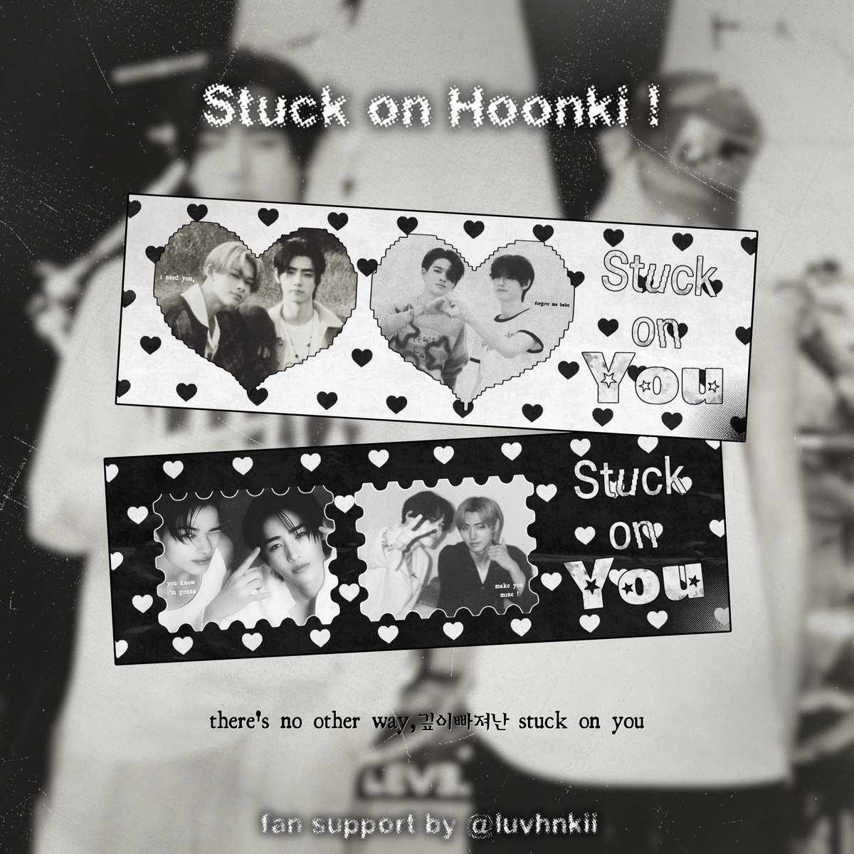 luvhnkii's tweet photo. 𝙎𝙩𝙪𝙘𝙠 𝙤𝙣 𝙃𝙤𝙤𝙣𝙠𝙞 ! 🩶

- fan support by @luvhnkii ★

♡ mbf, like and rt 
♡ 1:1 ratio ; vv limited qty.
♡ accepting donations, dm for deets 
♡ time and location tba
♡ open for trades

pubmat &amp; design by yours truly :) 

#DunkinPH_ENDLESS #ENDLESSFunMeet https://t.co/tW9qEvbQYC