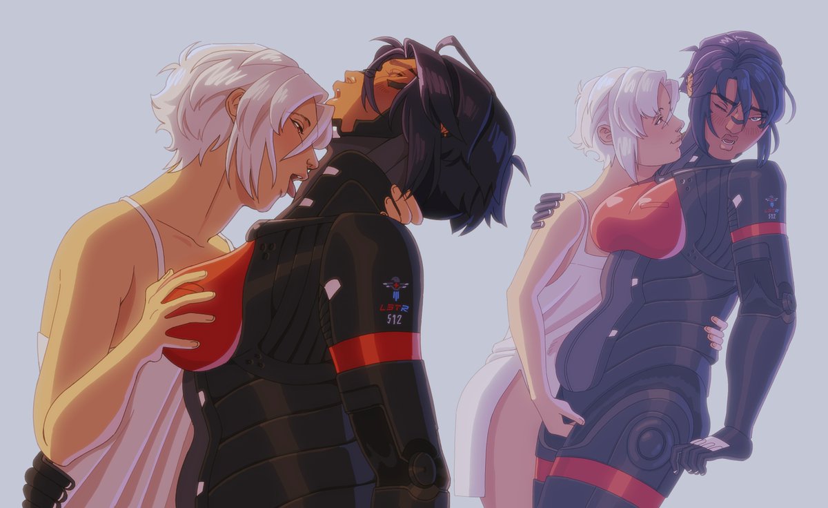 himevisions's tweet photo. "do not befriend the elster unit" "do not consume replika flesh" instructions unclear. licking the elster unit. #signalis https://t.co/Pq2WDQ73mY
