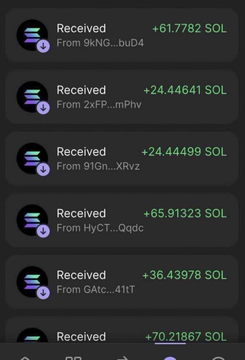 AlphaAgentcall's tweet photo. Sending some $SOL to first 1200 wallets in the comments !!

Drop your $SOL address 👇🏻

Like, Follow &amp; RT

Check your wallet in 24 hours ⏰ https://t.co/UIsB9f520z