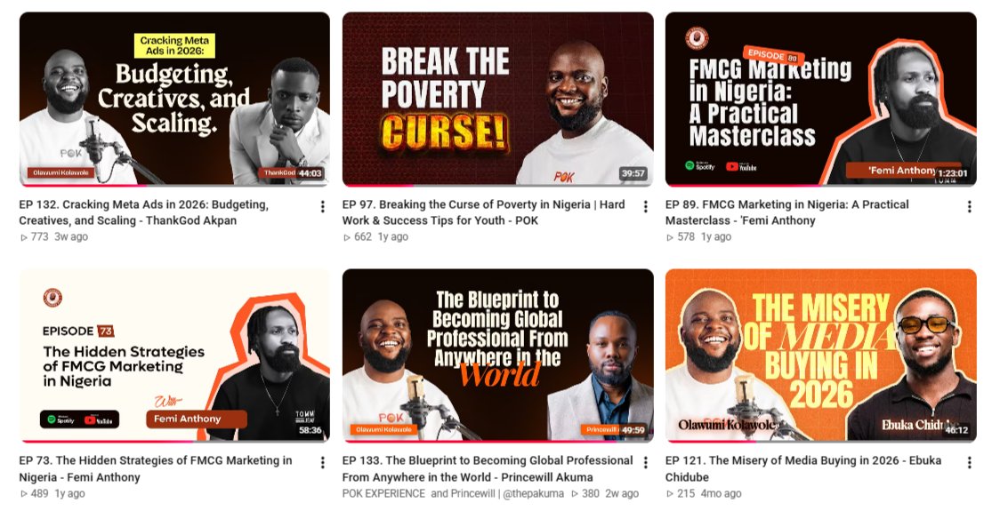 real_POK's tweet photo. TOP 6 of POK EXPERIENCE

2 Media Buying Content 
2 FMCG Content 
2 Career Content 

https://t.co/XybNQx0UKB https://t.co/NfUTvtC3FO