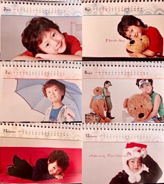 wonniesgardn's tweet photo. jay's dad was making these calenders and gave them to his co-workers and i can see jay TOTALLY doing the same for his kids. 😭

jay was so loved and treasured growing up, no wonder he's full of love. 🥹🧡 https://t.co/5x6B8t6G1c