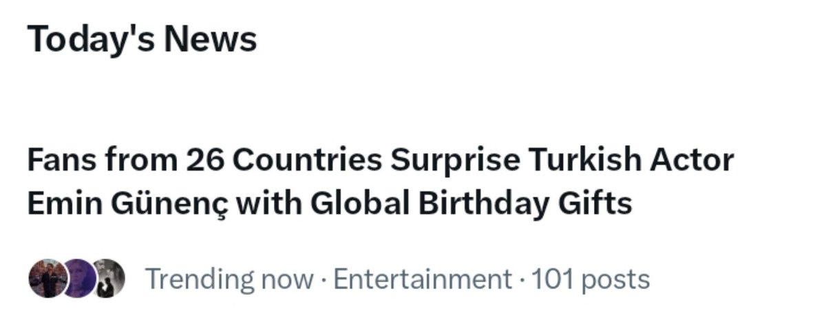 emsunotes's tweet photo. Today’s news for EMIN GÜNENÇ🔥❤️ https://t.co/yiMjswoeWz