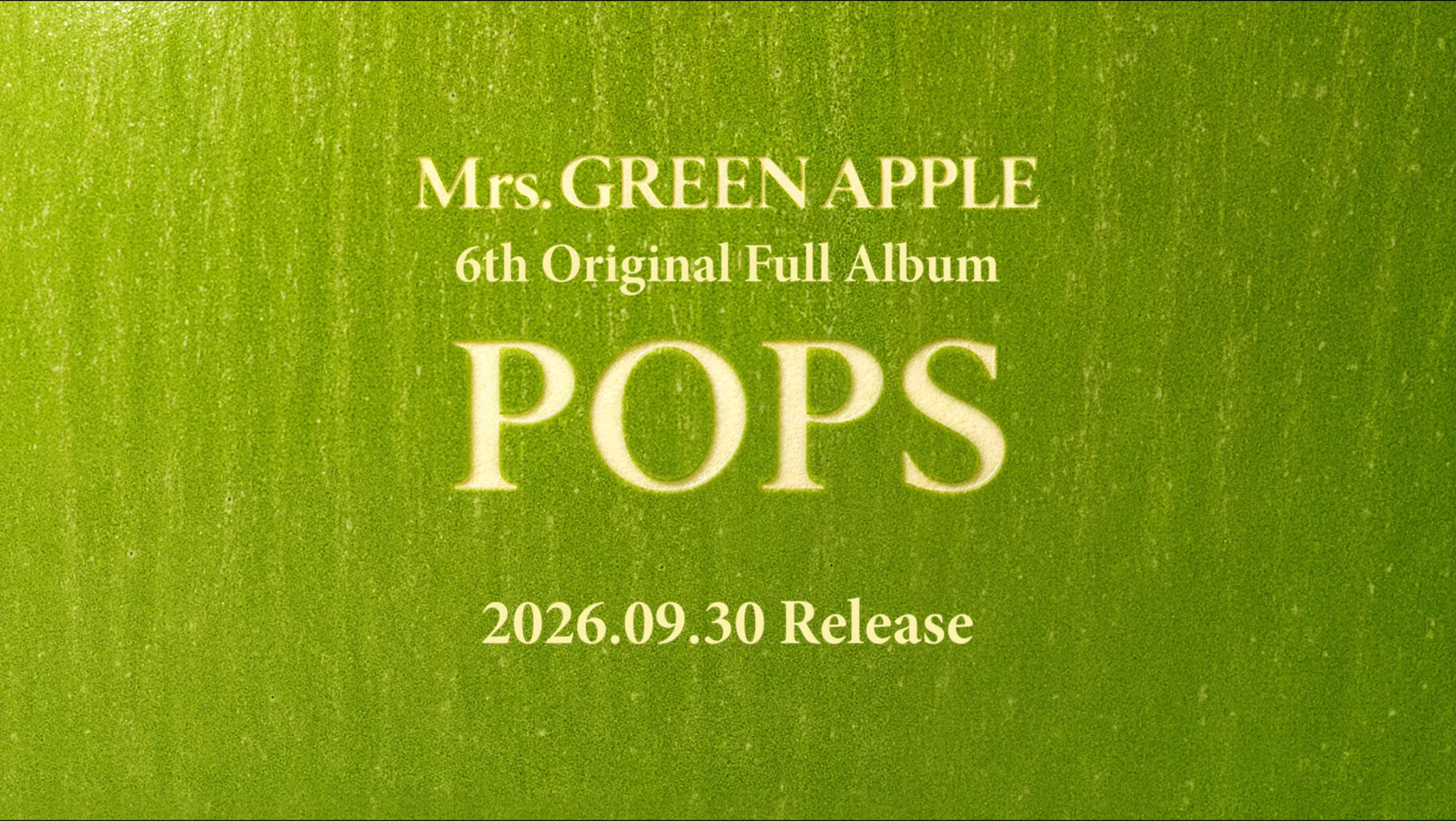 Mrs. GREEN APPLE on X