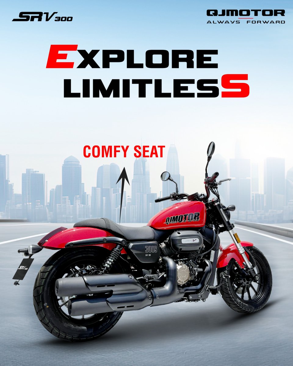 motovault's tweet photo. From everyday cruises to longer rides, the SRV 300’s comfortable seat provides the support and ease you need along the way.
✔Priced at ₹ 3.29 Lakh*
✔EMI starts from ₹ 4999/-
For more details, call us: 9966083004
Visit: https://t.co/VFoeIOrOYs
T&amp;C Apply* https://t.co/gEZLo0dcpl