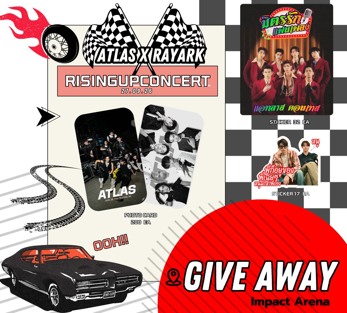 rayark__'s tweet photo. ⁠♡Giveaway for Alis By Rayark⁠♡
มารับกันเยอะๆ น้า  

วันงานเค้าเเจ้งสถานที่อีกทีนะคะ  
📍: IMPACT ARENA , Muang Thong Thani  
📷 : 27 SEP 2026  
📷#ATLASRisingUpConcert #GiveawayALIS https://t.co/i1m4t66Hzq