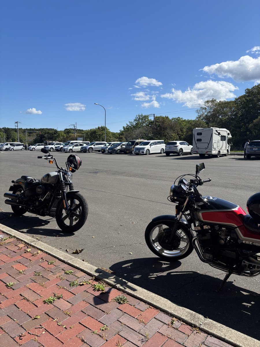 KunSensyu's tweet photo. 今日ツーリング行ってきた🛵🍦 https://t.co/qltjwZDKob
