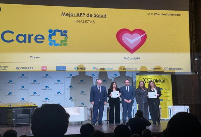 mICardiapp's tweet photo. mICardiApp fue seleccionada como finalista en los X Premios SaluDigital, en la categoría App de Salud.

Un reconocimiento a la investigación y la innovación desarrolladas desde la UCA.

👇 https://t.co/gpNjEhA24u

#mICardiApp #InsuficienciaCardíaca #SaludDigital https://t.co/HpM1ybuvv7