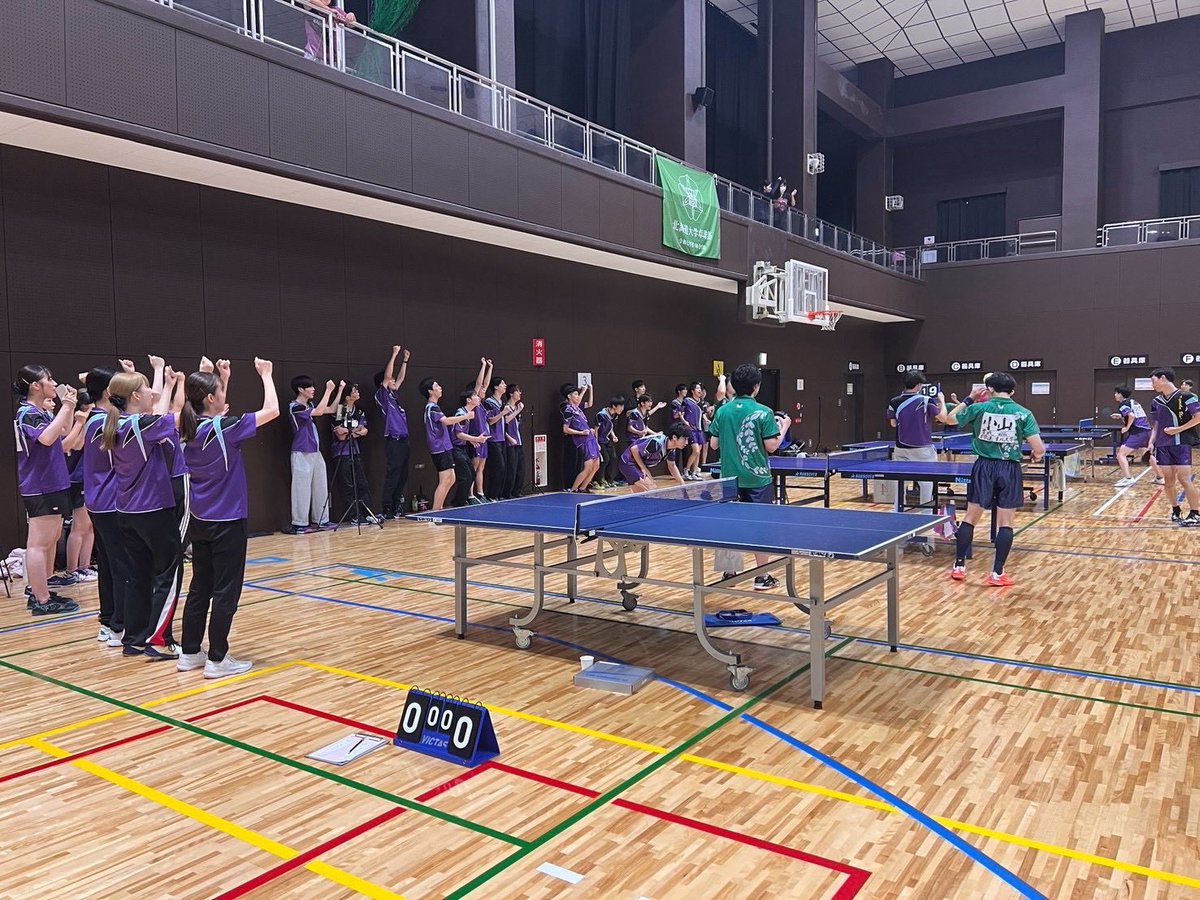 nanadaisen7's tweet photo. 第65回七大戦結果速報　卓球男子🏓

1位　北海道大学🥇
2位　名古屋大学🥈
3位　京都大学🥉
4位　東京大学
5位　大阪大学
6位　東北大学
7位　九州大学

選手関係者の皆様、お疲れ様でした！

#七大戦
#七帝戦
#卓球 https://t.co/FJML7z5Spl