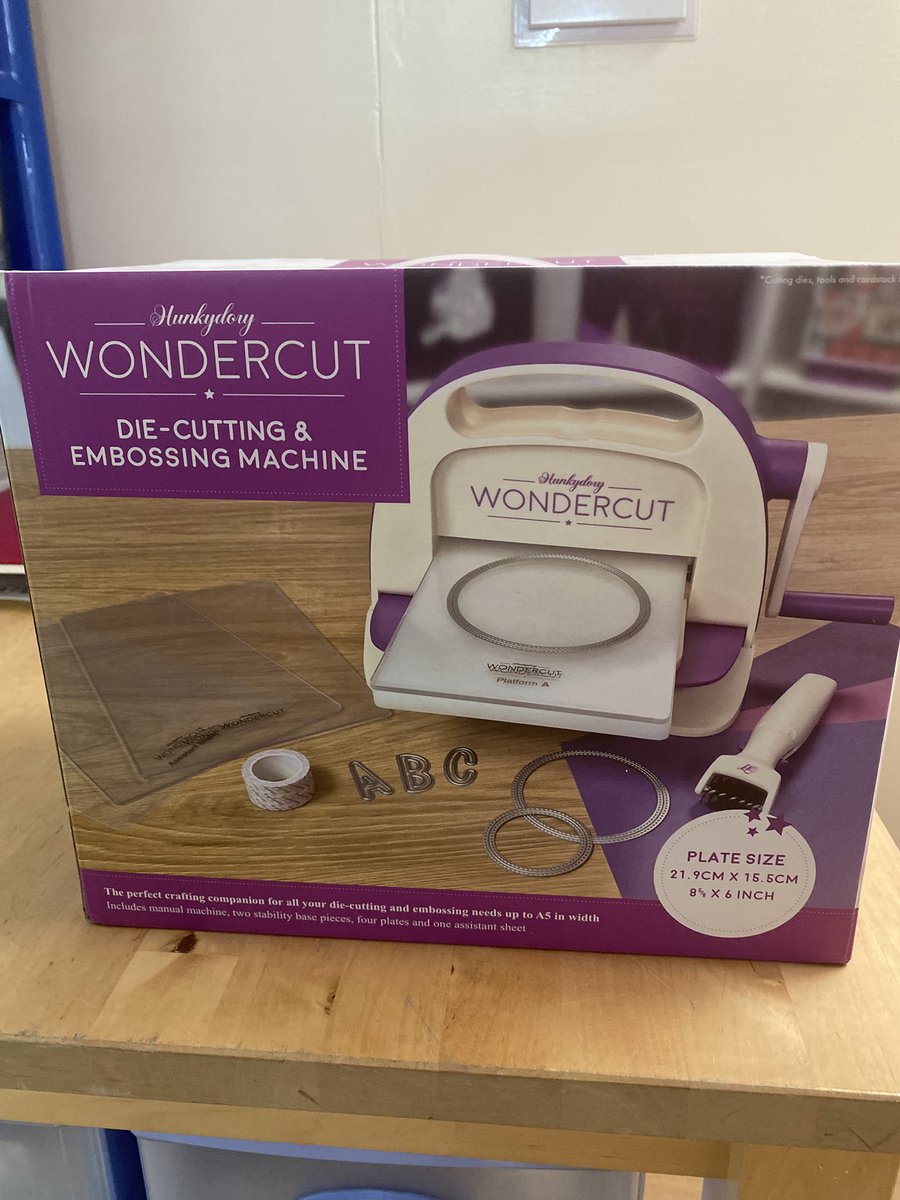 CreativityStore's tweet photo. Hunkydory Wondercut is In-Store now!

In-Store only

Mountain Ash Crafts is located at the Halfpenny Green Wine Estate Craft Centre, Tom Lane, Bobbington, Stourbridge, West Midlands, DY7 5EP

#DieCuttingMachine
#MountainAshCrafts
#Hunkydory https://t.co/dLip83j3hV