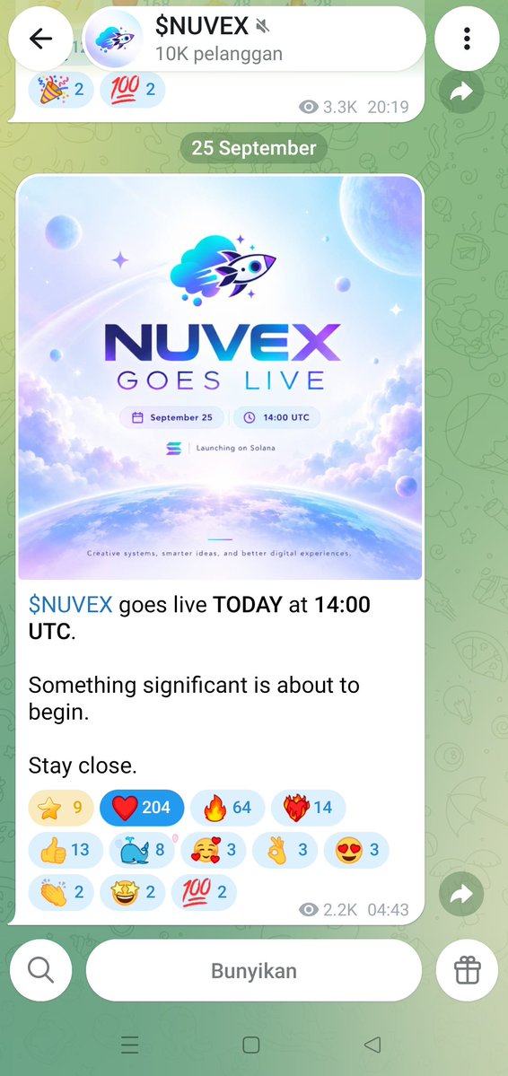 passolle777's tweet photo. @nuvexfamily 8xAEUVKhdjFtwvWgErYMNh76FhkA6kE9TWUP93FiP9XK https://t.co/4GUa4C5HT0