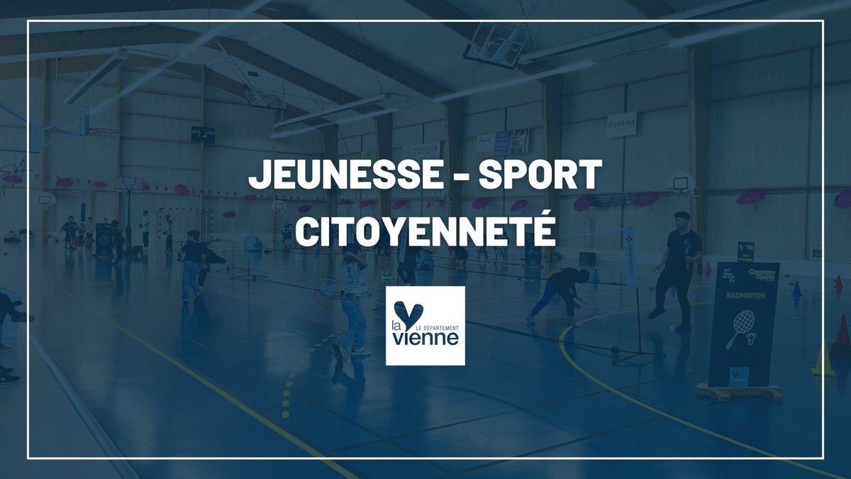 departement86's tweet photo. #Sport 🏀 
 
✅ Le Département attribue 11 600€ à des associations sportives https://t.co/z1cOaO2oH8