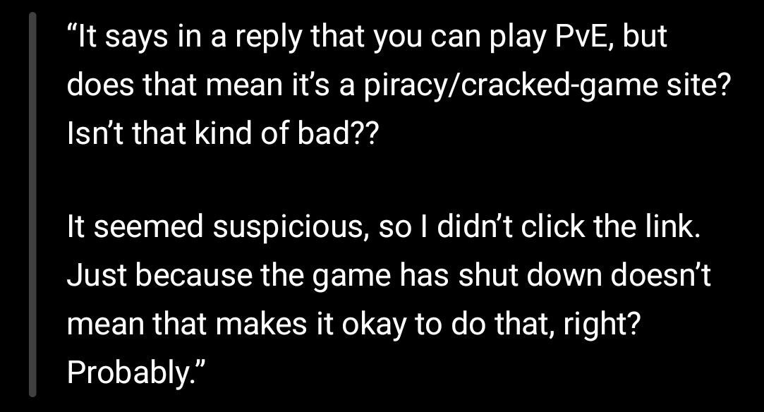 Gj0rr's tweet photo. @TortangPagong Meanwhile some people are still like this, it's EOS AND a f2p how is that piracy https://t.co/cdfHbgs1b1