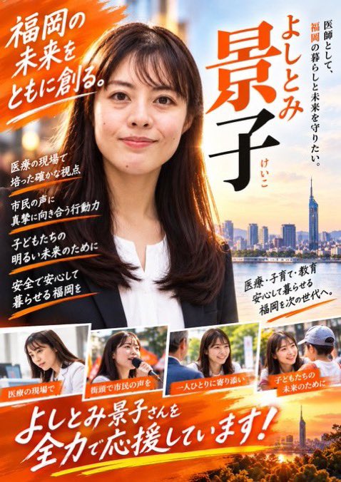 LIMR3sei's tweet photo. よしとみ景子さん【@yoshitomi3keiko 】をフォローして応援しましょう‼️
#福岡市 #よしとみ景子 https://t.co/IYGo0EZho5
