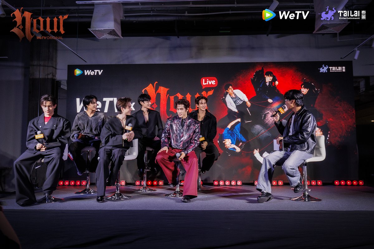 WeTVThailand's tweet photo. Recap ภาพบรรยากาศ ของงาน WeTVxNOURTheSeriesLive และ Mini Fan Garthering  ที่ผ่านมา

ขอบคุณแฟน ๆ ทุกคนที่ให้การตอบรับเป็นอย่างดี และหวังว่าจะได้เจอกับความอบอุ่นแบบนี้ ในงาน ต่อๆไป ของเราน้าาาา

#นูร์เดอะซีรีส์ #NourTheSeries
#WeTVOriginal #WeTVth
#Tailai #TailaiEntertainment https://t.co/3pkPrfZqlY