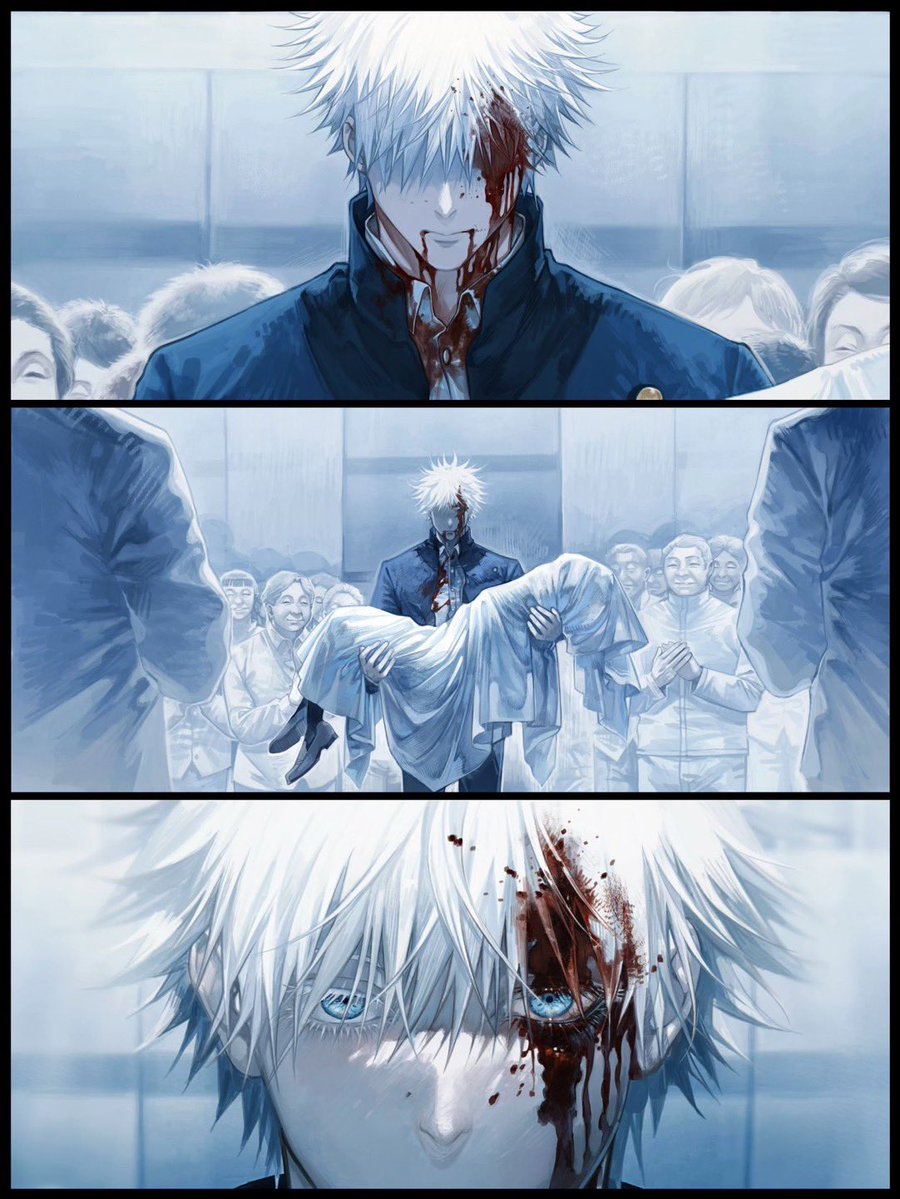 GOJO_6E's tweet photo. This changed him forever..
#jujutsukaisen | #五条 https://t.co/woV8gWXKnU