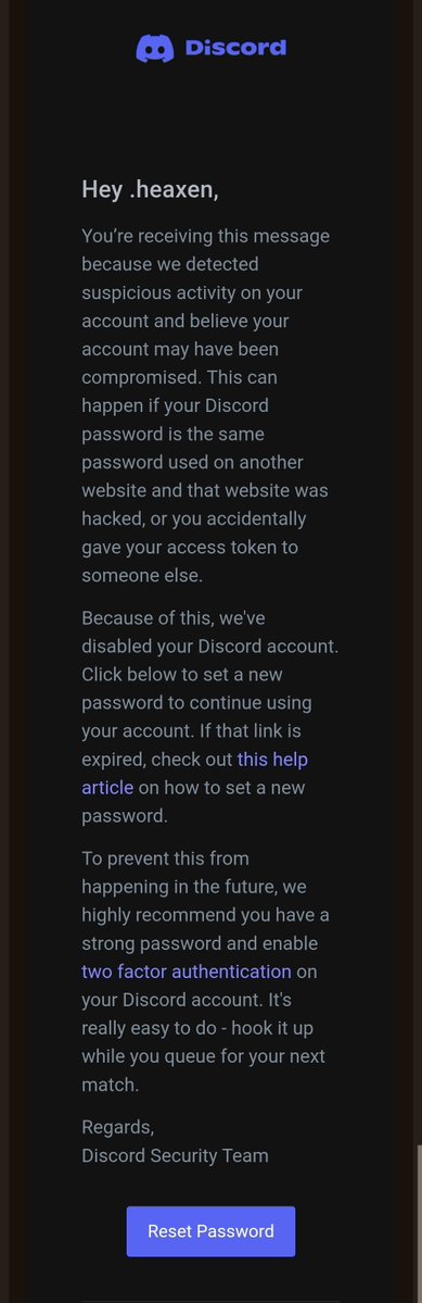 HeaxenMain's tweet photo. throwback to when my Discord account of 10+ years got hacked, Discord acknowledged it and then proceeded to close every ticket I made regarding the issue, denying my appeal and made me lose 10+ years of messages, friends and servers 😀 @discord_support @discord https://t.co/x01VcWoIfi