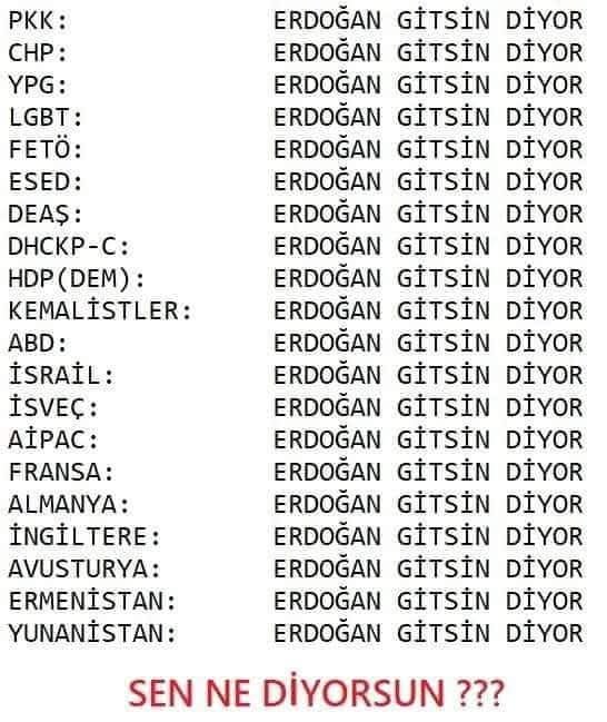 xinfcted's tweet photo. @RTErdogan ERDOĞAN BAŞKANIM KAL DİYORUM TÜRKİYE SENİ İHTİYACI VAR https://t.co/Zg91r5DQPR