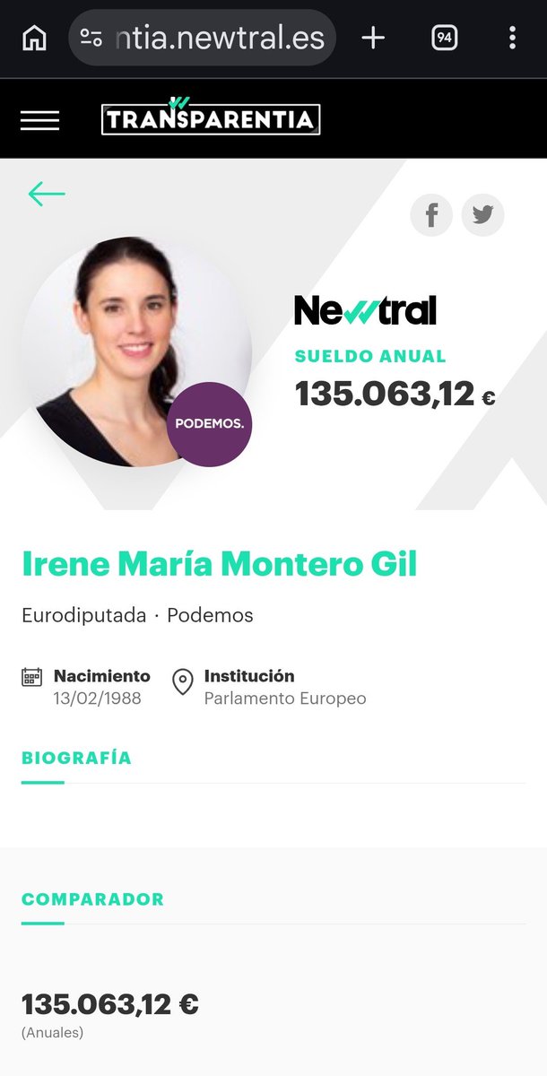 H34V3N87SP's tweet photo. @IreneMontero No te vayas tan lejos, no hay derecho a qué haya gente que no puede permitirse comprar pescado mientras TÚ, IRENE MONTERO ganas 135.063.12 Euros 
Evidentemente el sistema no funciona para la mayoría.

Os expropiaremos hasta la ropa que tenéis, puta cínica de mierda https://t.co/lhKQDd1t5I