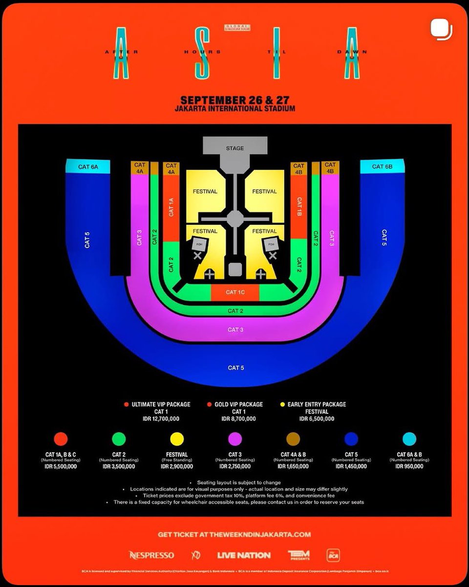 zendadysl's tweet photo. WTS The Weeknd Day 2 (Festival B) 1 tix. 1,5jt please udah underweb 🥲🙏🏻 cod daerah jakbar, diluar ini nanti bisa discuss. #theweekndjakarta #theweeknd #wtb #wts https://t.co/T5BMZRoFhL