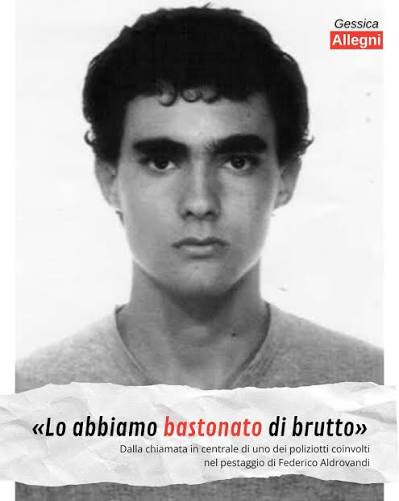 Moonlightshad1's tweet photo. «L'abbiamo bastonato di brutto per mezz'ora». 
«Si è ammazzato così, da solo, dovete dire che qui era da solo». «Oh, nessuno degli altri deve sapere di questa cosa». E, in sottofondo, le risate dei poliziotti.
#FedericoAldrovandi 
#25settembre https://t.co/QsIGgCJVjN