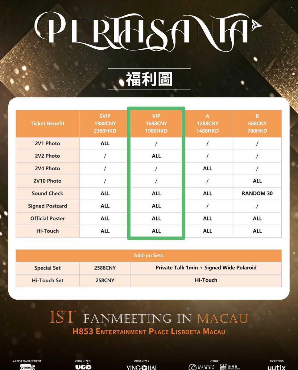 BBeautyy_s's tweet photo. [WTS] PerthSanta Fanmeeting in Macau

💳 : VIP (All Benefits)

💌 DM สอบถามรายละเอียดก่อนได้เยยน้า
ไปหาน้อนๆกัน ใครยังไม่มีบัตรมาเอฟหน่อยเร็ว

#PerthSantaFminMacau
#PerthSanta https://t.co/BluMcVT2yr