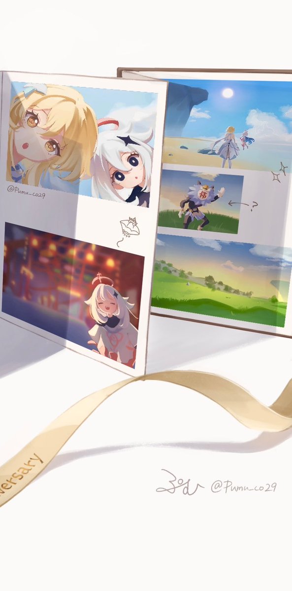 Pumu_co29's tweet photo. これは去年の5周年のやつ。 https://t.co/luYecGu6j2