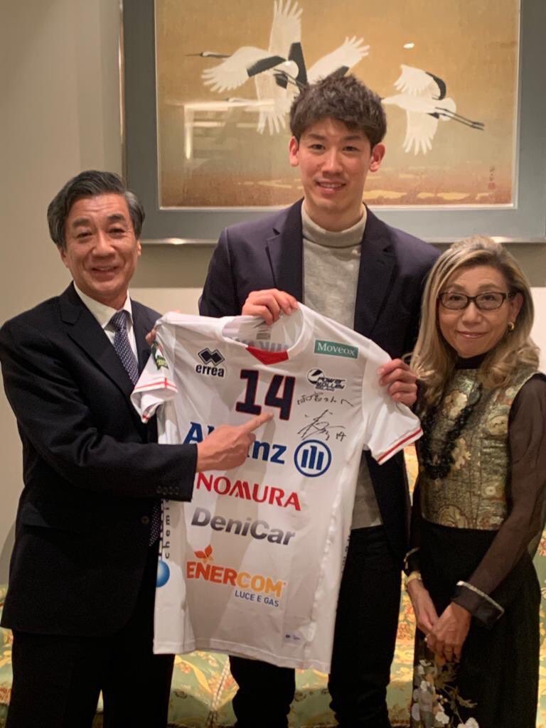 tracesofyuki's tweet photo. Yuki and his embassy/consulate visits ☺️
I wonder if he’ll also give one of his Ziraat jerseys to the ambassador to Türkiye? https://t.co/OvRStwMhde