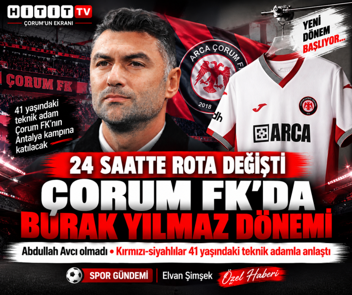 HitittvNet's tweet photo. https://t.co/raoA2WRHmG
https://t.co/TC3eg9YYZe
❤️🖤- 24 SAATTE ROTA DEĞİŞTİ!
🔴⚫️ - ÇORUM FK’DA BURAK YILMAZ DÖNEMİ!
🔴⚫️ - Abdullah Avcı olmadı • Kırmızı-siyahlılar 41 yaşındaki teknik adamla anlaştı...
@corumfk @savasbalcik @HitittvNet
#HititTVNet, #ARCAÇorumFK, #ÇorumFK, #BurakYılmaz, #UğurUçar, #AbdullahAvcı, #Çorum, #ÇorumSpor, #SüperLig, #SporGündemi, #Futbol