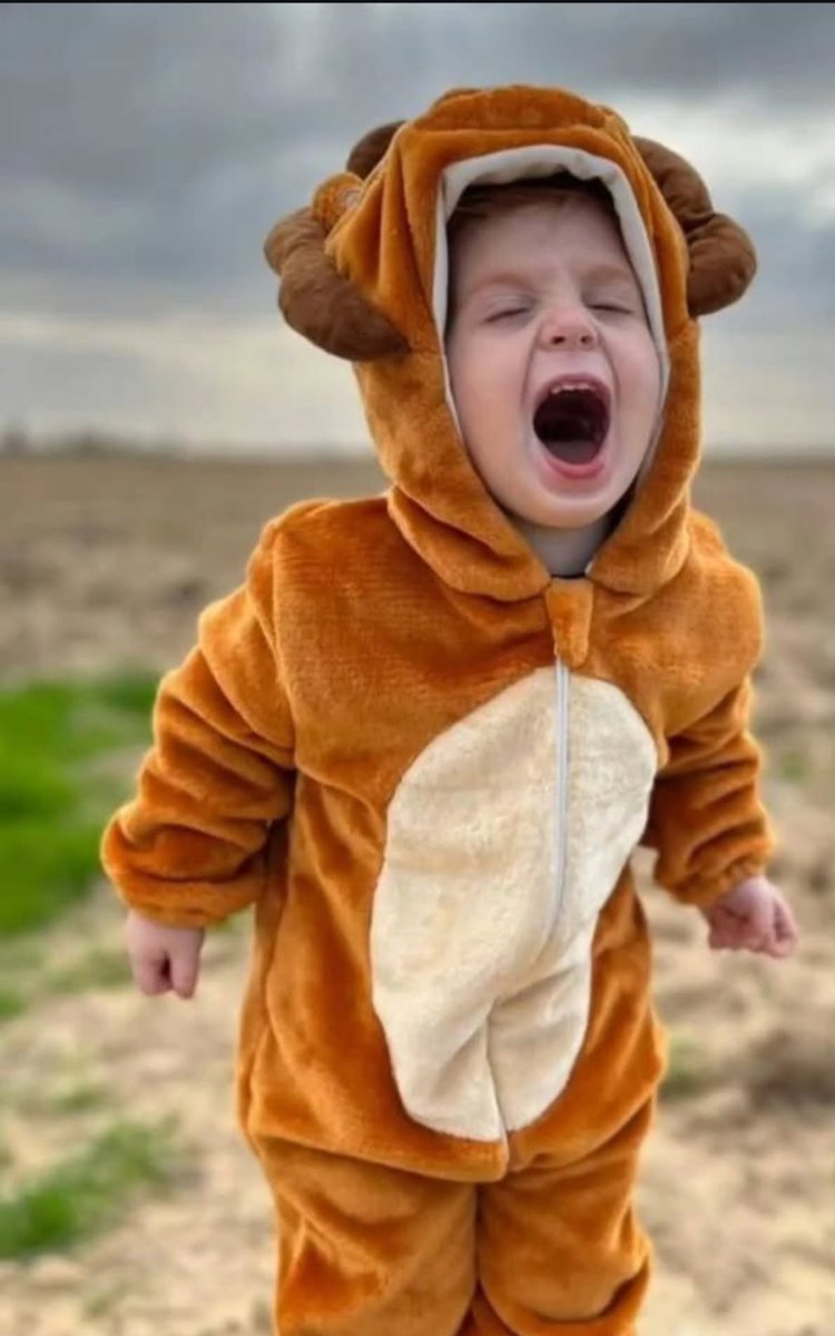 YisraelOfficial's tweet photo. 🦁 

Our Jewish Lion.
Ariel Bibas, a little boy dressed as a lion, with a courage no child should ever have been asked to show.

We will never forget. We will never forgive.

May Ariel’s memory be a blessing, and may his little lion always remind us that even in the darkest moments, the Jewish people endure.

🇮🇱
