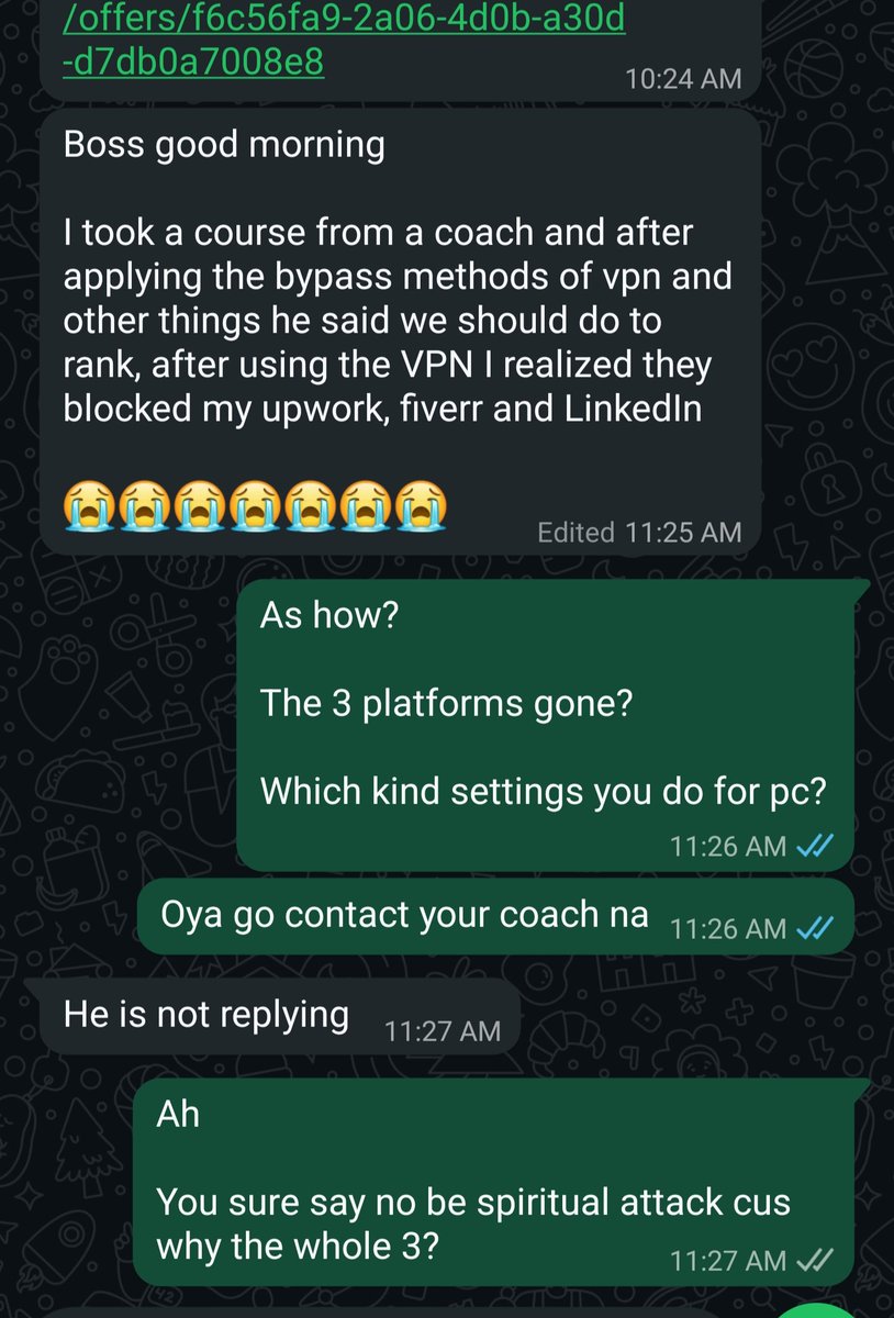 getvirtualhelp's tweet photo. All freelancing platform blocked because of VPN or what could be the reason? https://t.co/BbaNGZnXQD