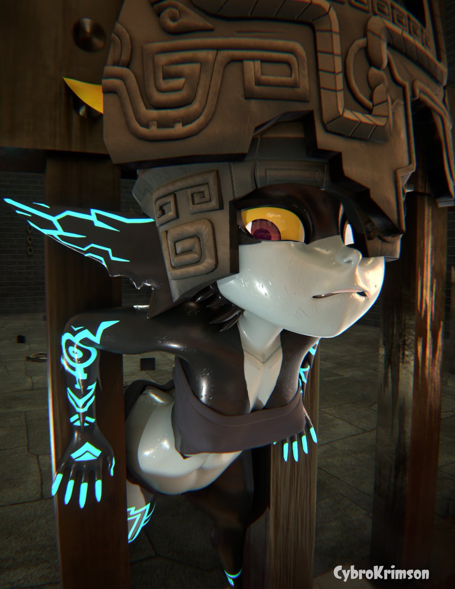 CybroKrimson's tweet photo. Stuck Imp, whatever shall they do?

model @UncleLuArt 
rig/map @PaulKhn9 https://t.co/YeuceAGHj8