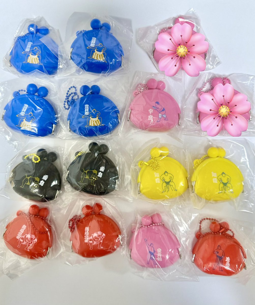 aczkrY1's tweet photo. 大相撲ガチャ🌸交換

大相撲シリコンがまぐちミニポーチ

豊昇龍4霧島2/熱海富士2/安青錦/若元春/宇良/翔猿2

求
・琴櫻(ミラーキーホルダー/座布団/アクスタ)
・琴ノ若(座布団/アクスタ)
・定価＋送料(PayPay)

郵送交換希望です📮
お気軽にお声がけください🙇‍♀️
#大相撲ガチャ https://t.co/qsAinIf2wc