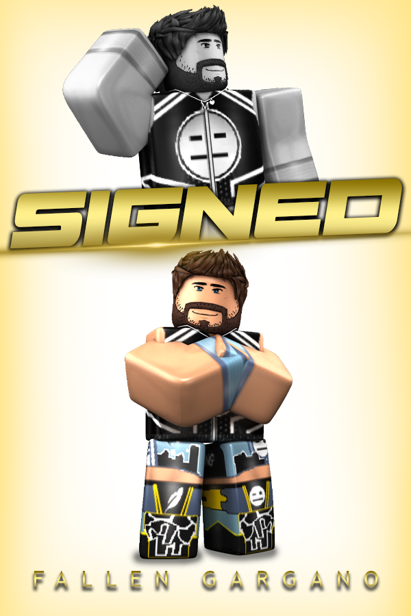 NXTonRBLX's tweet photo. FALLEN WRESTLING! 

@fallenglxry has signed to NXT

#2026NXT https://t.co/r5iYKhaOpo