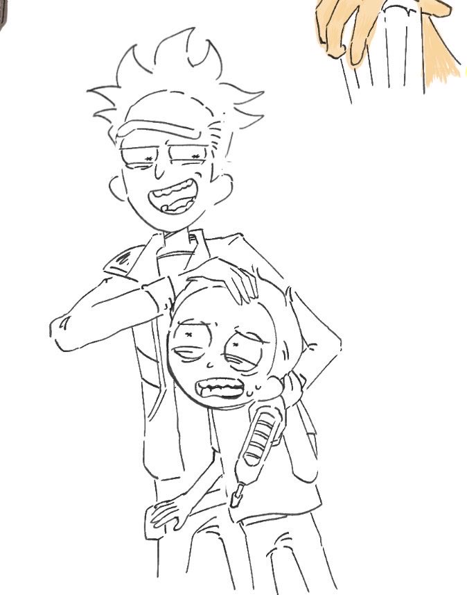 1246asdf's tweet photo. 원작체라는거 진심 어렵네여…#rickandmorty https://t.co/BlbQ1o8XhT