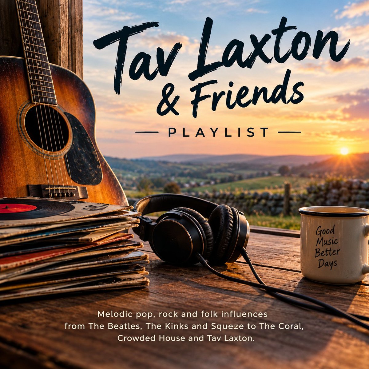 LaxtonTav's tweet photo. 🎶 New playlist!

Songs with melody, character and a story to tell.

The Beatles, The Kinks, Squeeze, The Coral, Crowded House, Supergrass, Nick Lowe + a few Tav Laxton tracks along the way.

🎧 Tav Laxton — Songs &amp; Friends

https://t.co/DJYsH8ymCw

#Spotify #Playlist #Singer https://t.co/8fxhRiKbmo