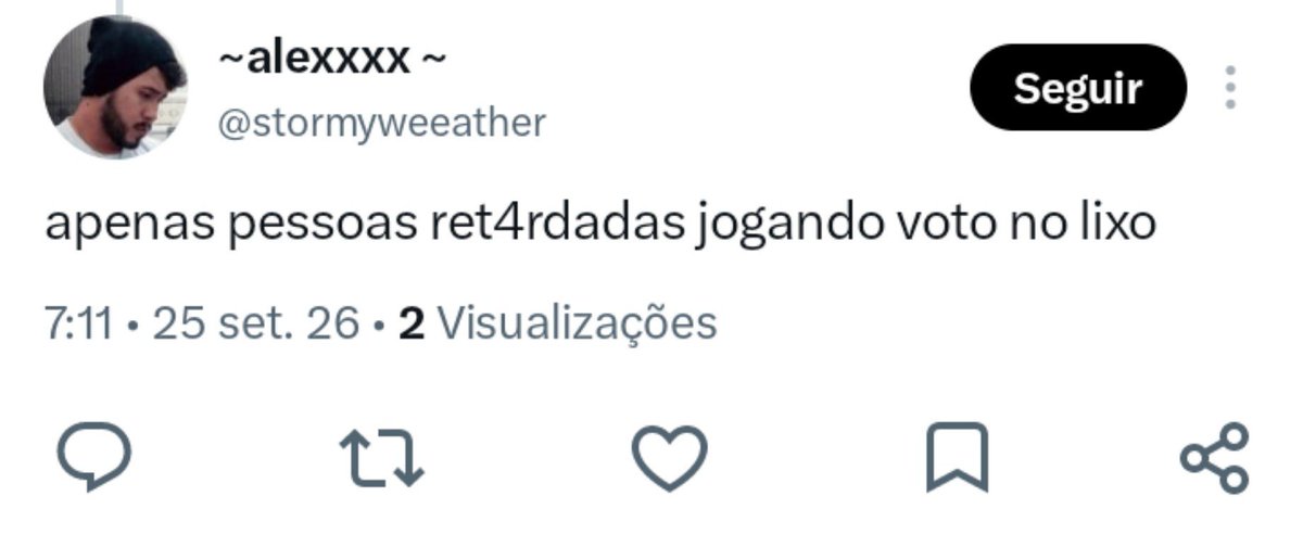 99PRETTYSAD's tweet photo. Essas eleições tão muito interessantes porque nós estamos vendo um monte de gente que não falou de política nos últimos 4 anos e não fez nada político de fato chamando quem já fez sua escolha de "retardados". É esse o eleitorado que o PT deixou já que não politizaram mais ninguém https://t.co/h0GacmjwE8