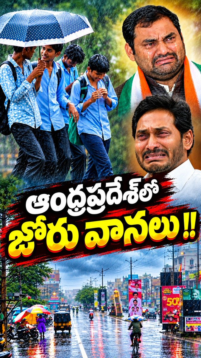 Sreenivas14C's tweet photo. ఆంధ్రప్రదేశ్ లో జోరు వానలు.. కుళ్లుకుంటూ ఏడుస్తున్న  సైకో జగన్.. పిల్ల సైకో అనిరుధ్ 

#PsychoFekuJagan https://t.co/SpfSUYR7Ri