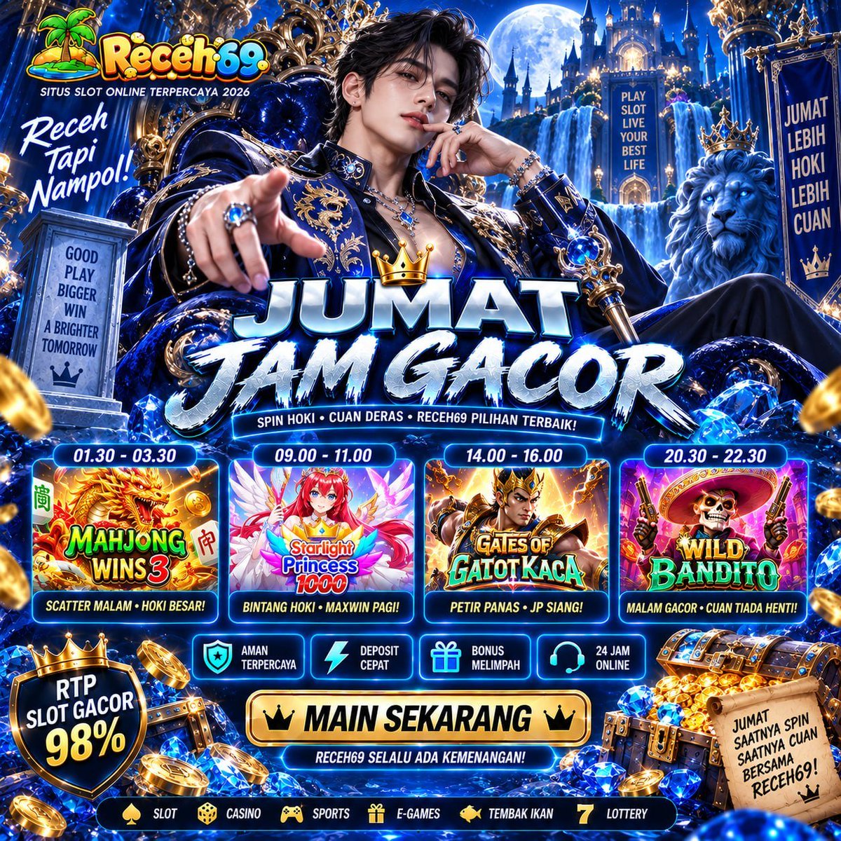 margot28__'s tweet photo. slot gacor hari ini
☣️RECEH69 situs gacor terpopuler 2026
☣️pola mantap
☣️rtp slot 98%
slot gacor : https://t.co/Jl3EXWpiTv https://t.co/RvaU5R7AFb