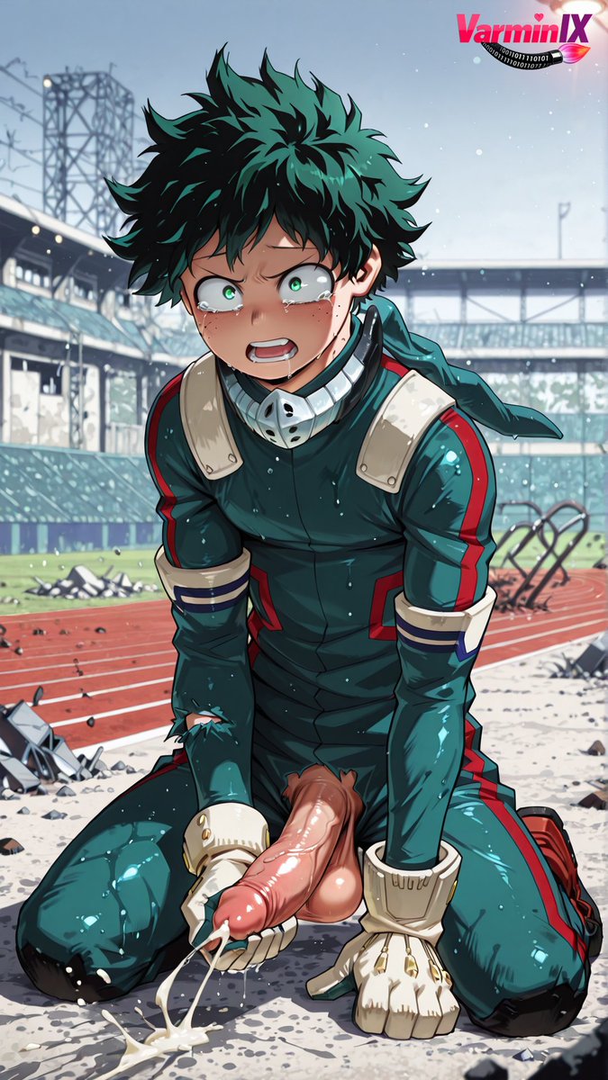 VarminIX's tweet photo. Plus Ultra! (Part 2) 🪙💪
#NSFW #uncensored #R18 #boys #yaoi #aiart #aigenerated #IzukuMidoriya #Deku https://t.co/jEWe1zTGgx