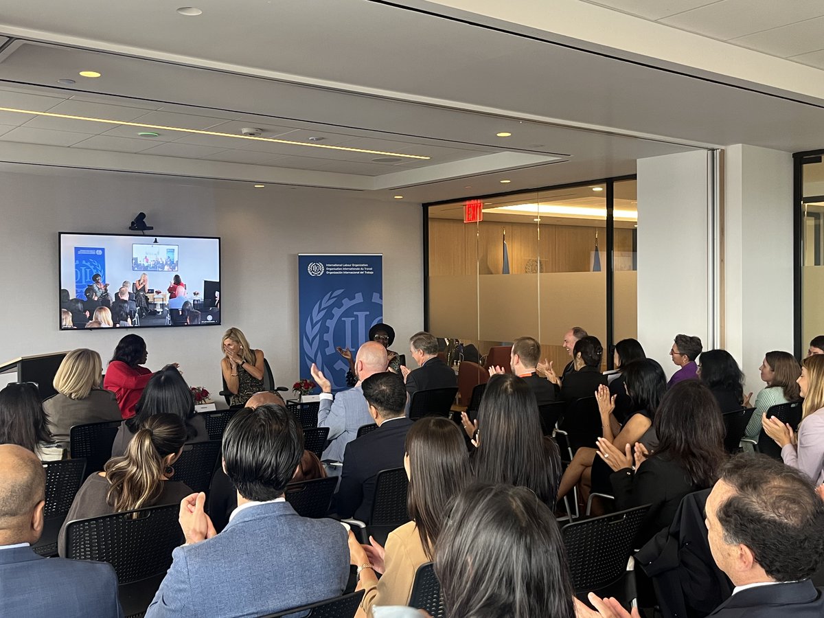 ioevoice's tweet photo. IOE wraps up a busy week at #UNGA81, engaging in 17 events across New York — with IOE representatives speaking, delivering keynotes or joining panels at 14 of them.

From AI and skills to human rights, investment, industrialisation and the future of work, IOE brought the employer perspective to some of the key discussions shaping the global agenda.

Across very different conversations, one message connected our engagement: global ambition needs to translate into practical solutions for the real economy.

Explore our UNGA81 recap: https://t.co/j2LvVgd3y7

#Employers #FutureOfWork
@smgthink