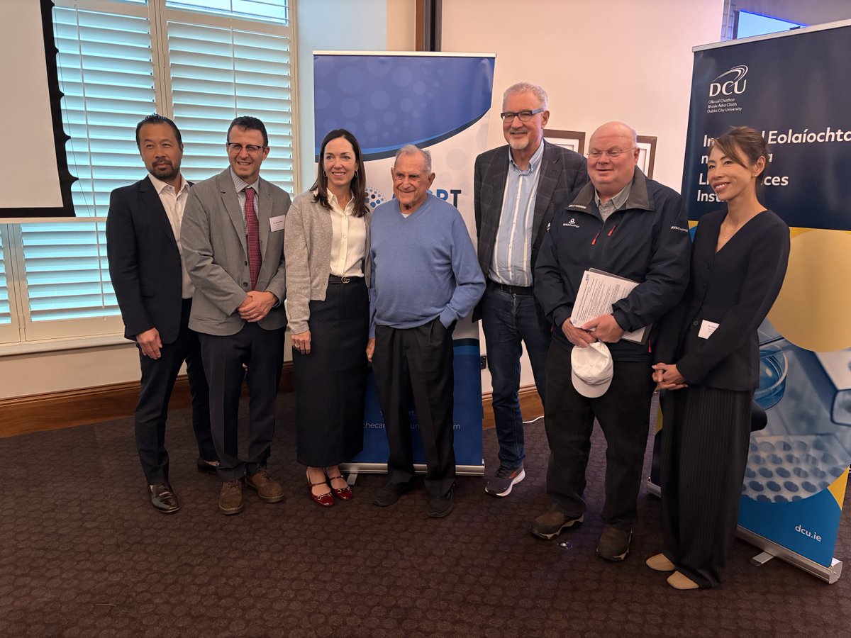 ProfJohnCrown's tweet photo. We were fortunate to have so many leaders in breast cancer research at #TransOncXIX. I am joined by Drs Chia, Finn, Hurvitz, Vogel, Pegram and Loi. https://t.co/wvJEcocmih