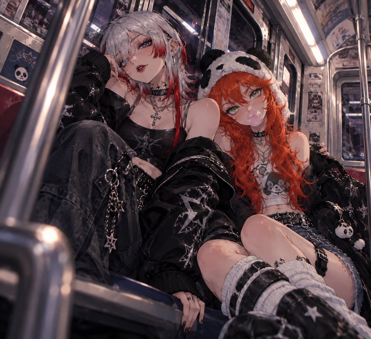 eli56eli65's tweet photo. 🧡two girls, one train, zero plans. 🚇✨
@_Yume_808 https://t.co/mWiDMkKp4C