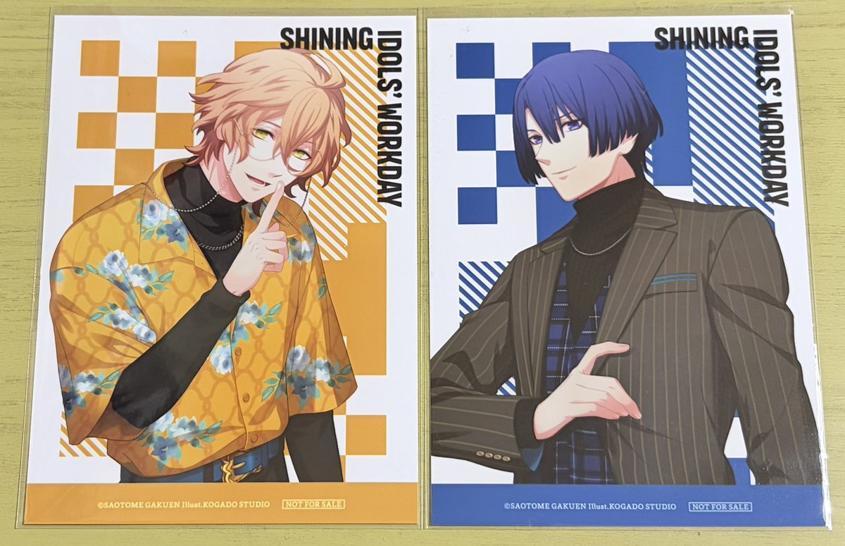 hamo1_2_3's tweet photo. 【交換】うたプリ SHINING IDOLS' WORKDAY
特典  お仕事CD ドラマCD

[譲]アナザージャケット▶翔
      ブロマイド ▶真斗 那月

[求]アナザージャケット▶カミュ
      ブロマイド▶レン 決まり次第 カミュ

26日(土)池袋にて手渡し>郵送

お気軽にお声掛けください🙇 https://t.co/AEZq5aXVUL