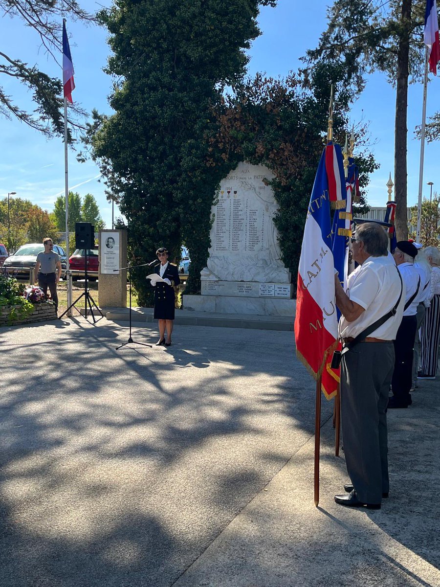 Image de Préfète de l'Hérault : #Mémoire | 🇨🇵 Les membres du corps préfectoral de l’#Hérault, en présence des autorités civiles et
