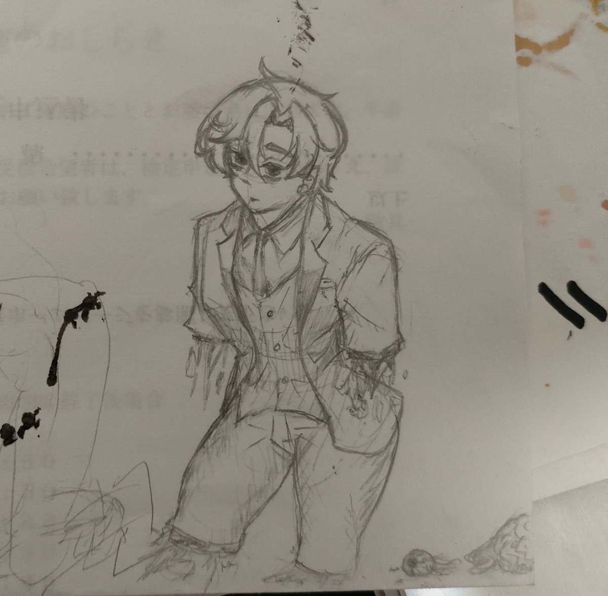 clilmc11's tweet photo. 落描き137 https://t.co/FLYe6sppjz
