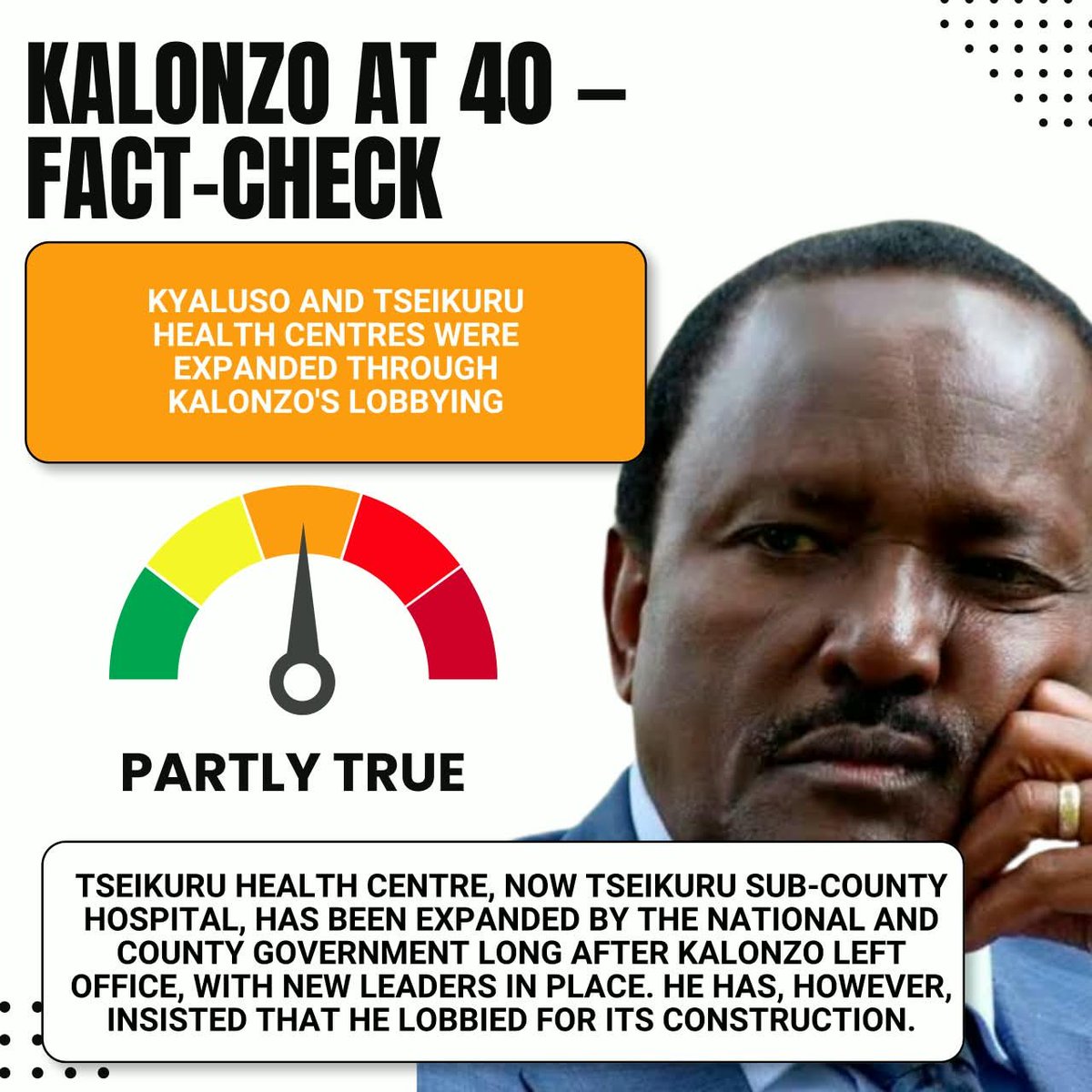 Jamesmwang70ze's tweet photo. Kalonzo Musyoka has long claimed credit for transforming Mwingi North with schools, health centres, water systems and roads. Fact-checks show most of these claims are false or only partly true, with the real progress coming after he left office. https://t.co/soWDPLPOAF