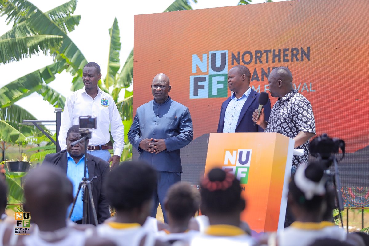 fourthmediaug's tweet photo. Partners:

"Local government is ready to support the Northern Uganda Farm Festival 2026 this December and we will be in attendance." - The LC5 of Gulu District, @ObolJustin211 as he welcomed guests to the NUFF 2026 Launch at Tegot Farmstead today.

@norbertmao @RealBeaMao @LadyTEGOT 

#NorthernUgandaFarmFestival2026