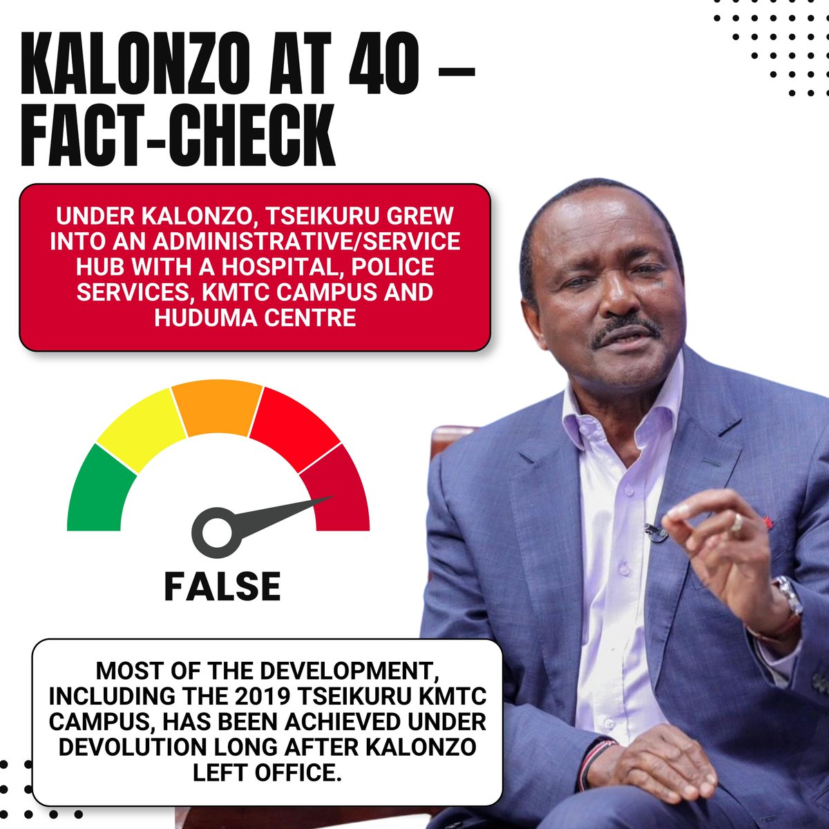 Jamesmwang70ze's tweet photo. Kalonzo Musyoka has long claimed credit for transforming Mwingi North with schools, health centres, water systems and roads. Fact-checks show most of these claims are false or only partly true, with the real progress coming after he left office. https://t.co/soWDPLPOAF