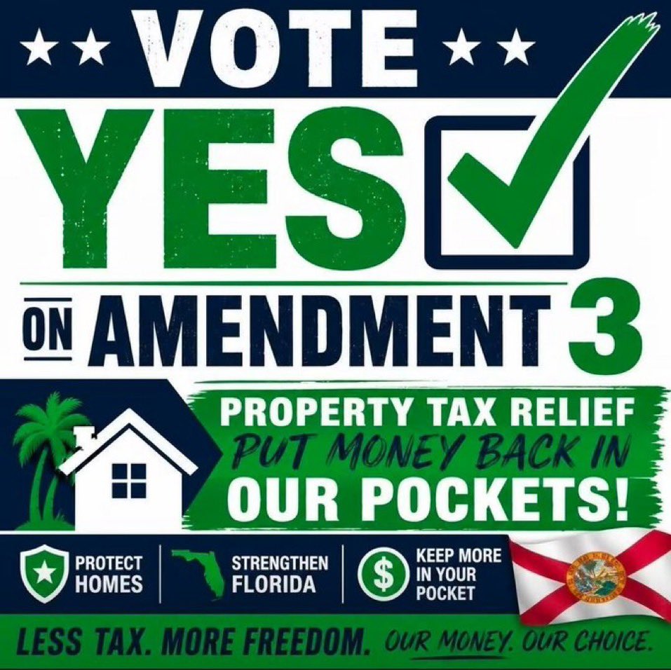 1Nicdar's tweet photo. Fun fact: Several Florida Mayors and Sheriffs make more money than the Governor himself. 

Now do you see why they're steadfastly against Amendment 3?

Vote YES on Amendment 3. https://t.co/eRFhZjAT9C